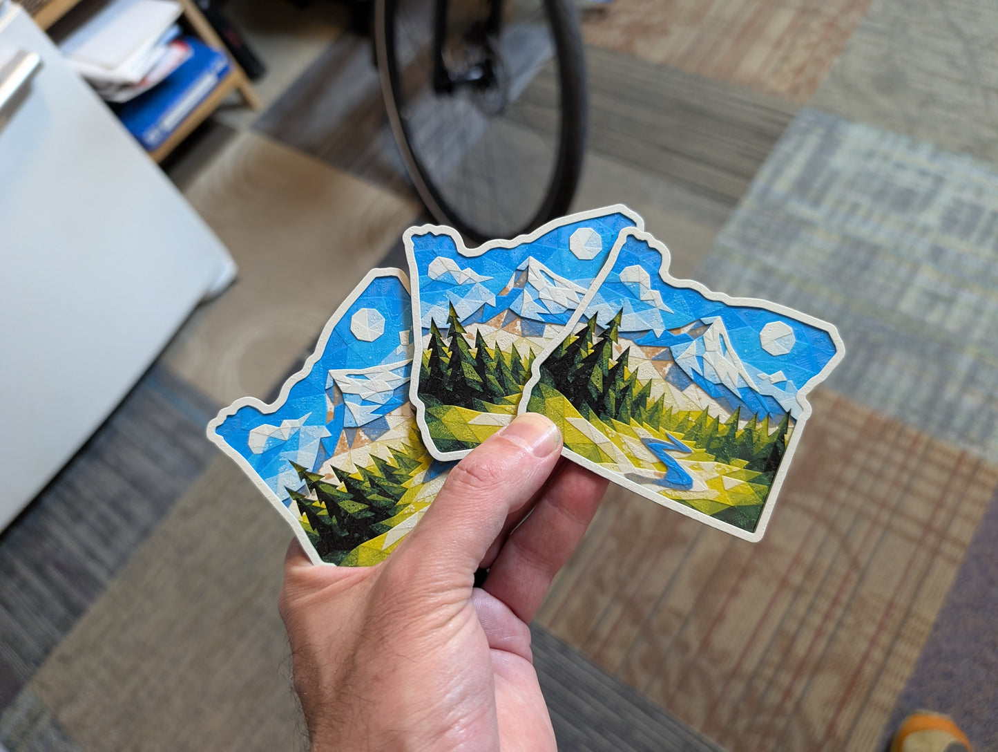 Oregon Magnet (Premium Print)