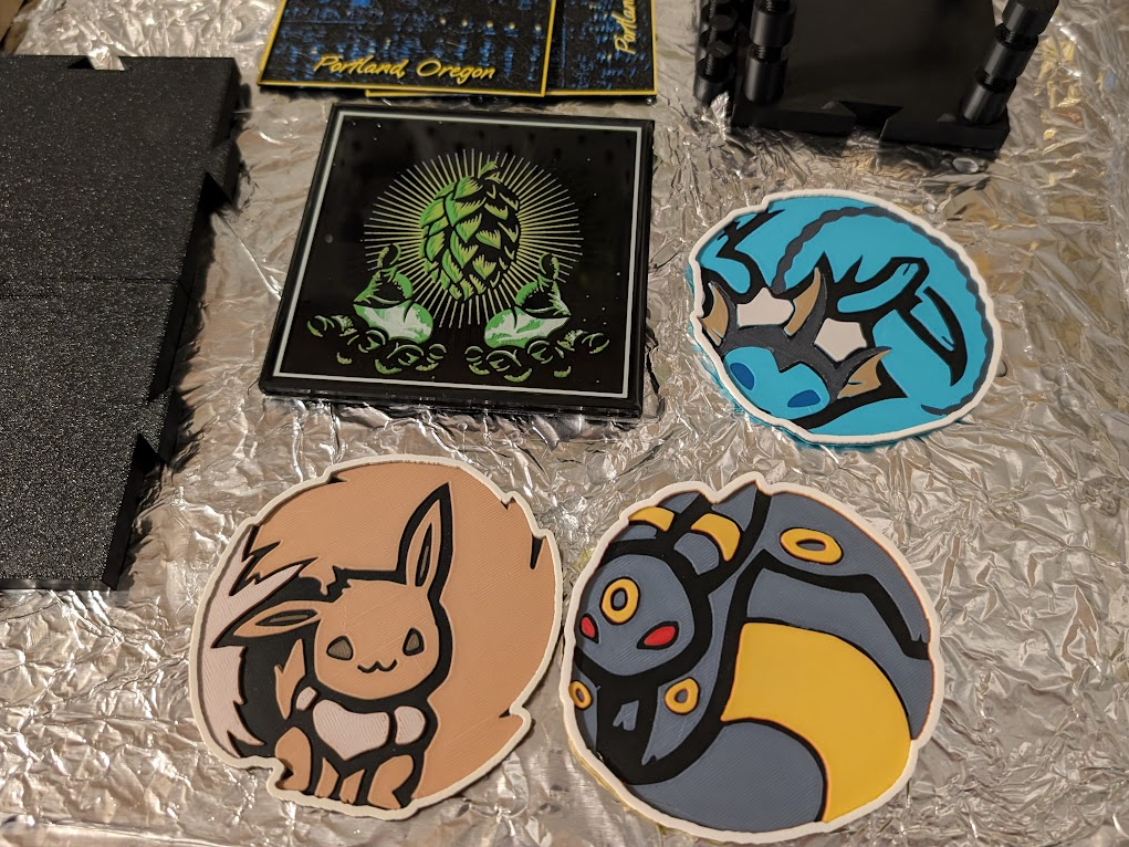 Evolution coaster prizes