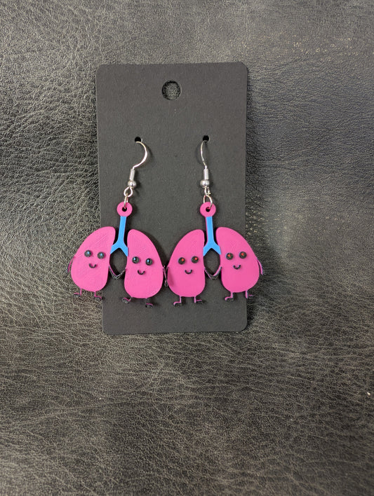 Lung Earrings