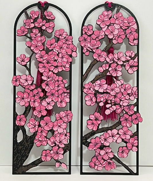 Window Cherry Blossoms - our cover art :)